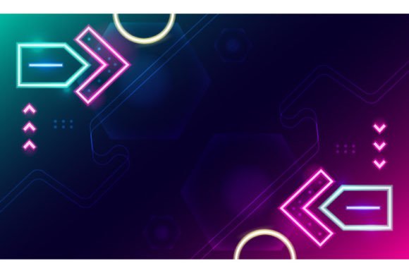 Download Neon Light Effect Design Background - Light effect Collection