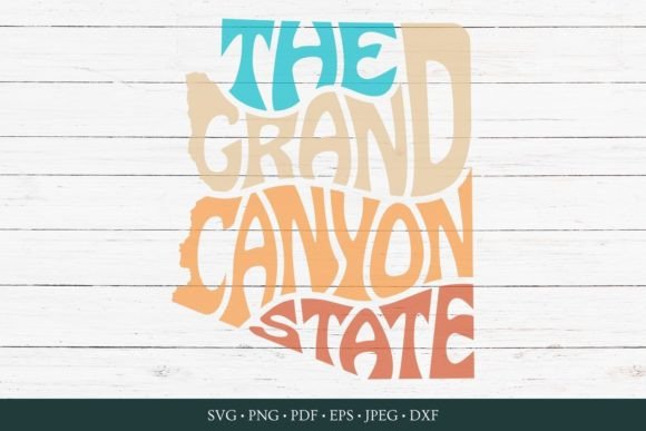 Download The Grand Canyon State Word Art, Arizona - Word Collection
