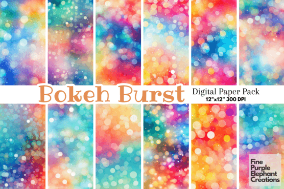 Download Rainbow Dot Bokeh Light Effect Glitter - Light effect Collection